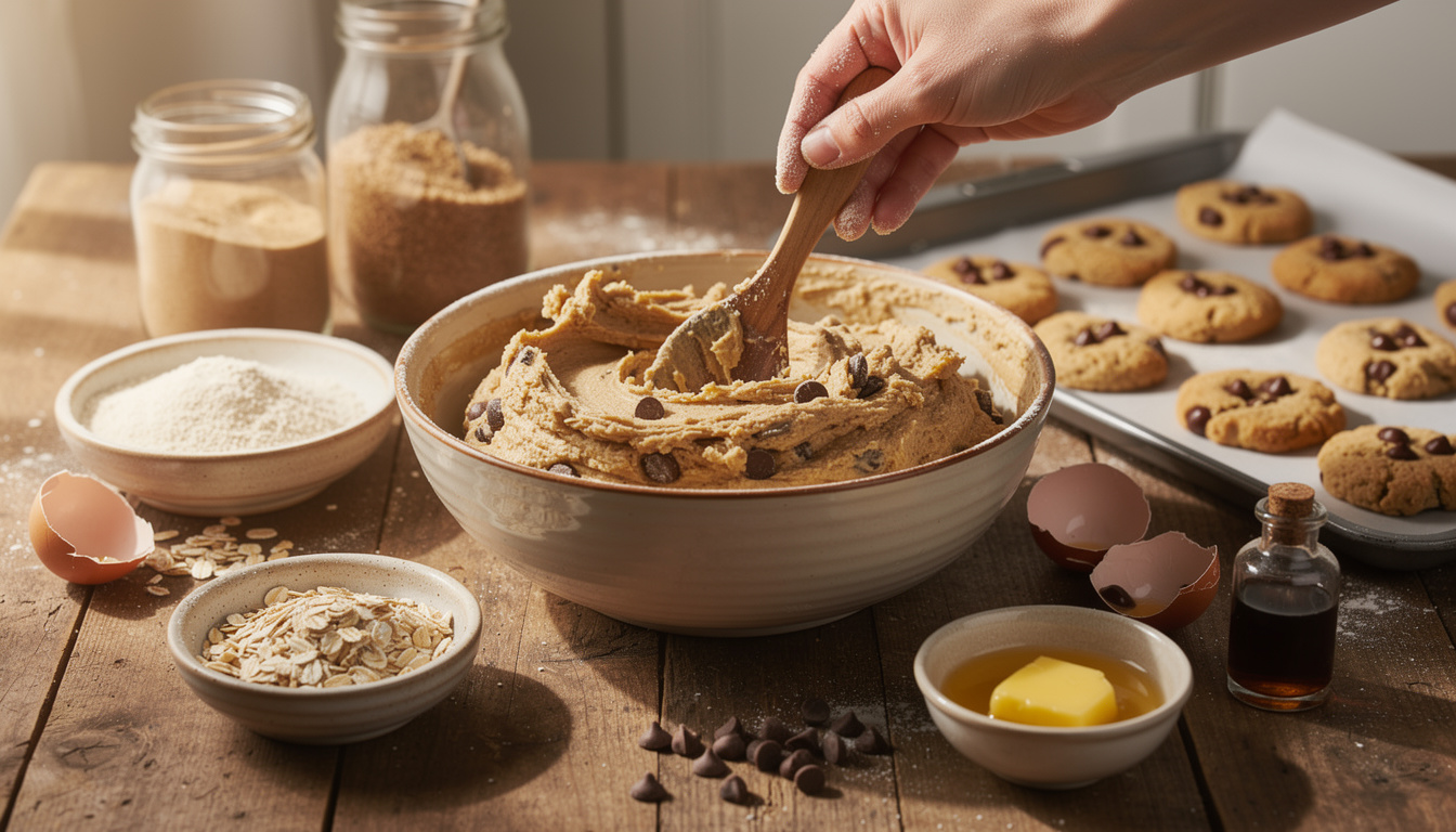 Comment préparer un cookie sans gluten moelleux et savoureux découvrez comment préparer un cookie sans gluten moelleux et savoureux grùce à notre recette simple et rapide, idéale pour tous les gourmands sensibles au gluten.