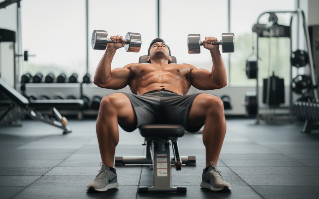 Exercices pour pectoraux intérieurs avec haltères : techniques et conseils efficaces