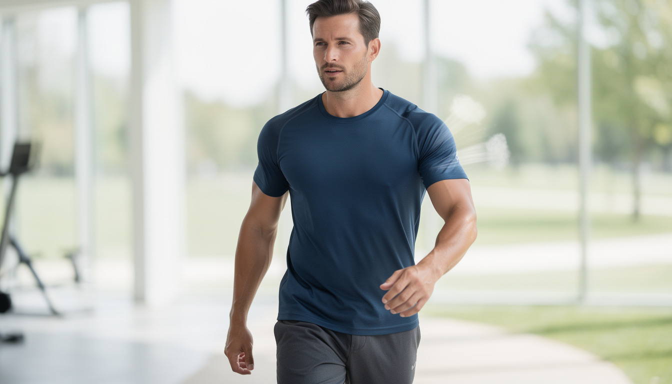 découvrez comment choisir le meilleur t-shirt anti-transpiration pour homme afin de rester au sec et à l'aise toute la journée, même pendant les activités intenses.