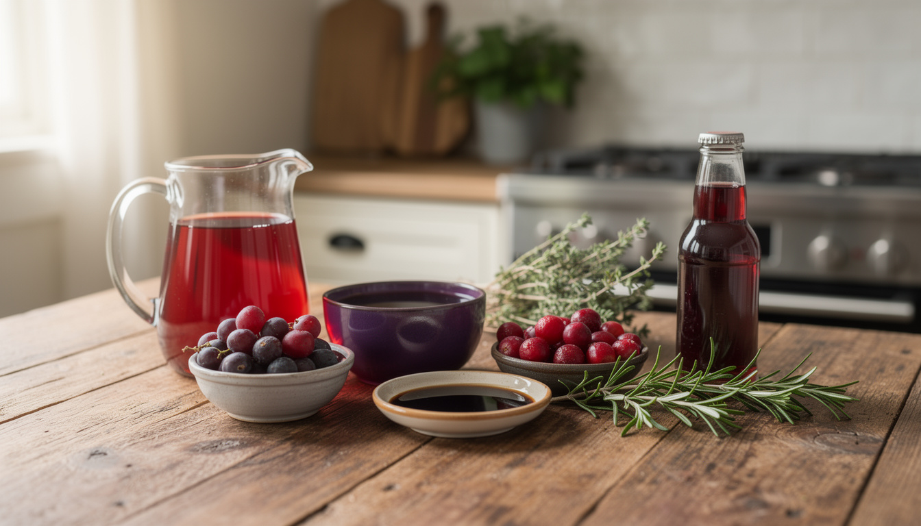 Par quoi remplacer le vin rouge dans une recette : alternatives simples et savoureuses découvrez des alternatives simples et savoureuses pour remplacer le vin rouge dans vos recettes, afin de conserver toutes les saveurs sans alcool.