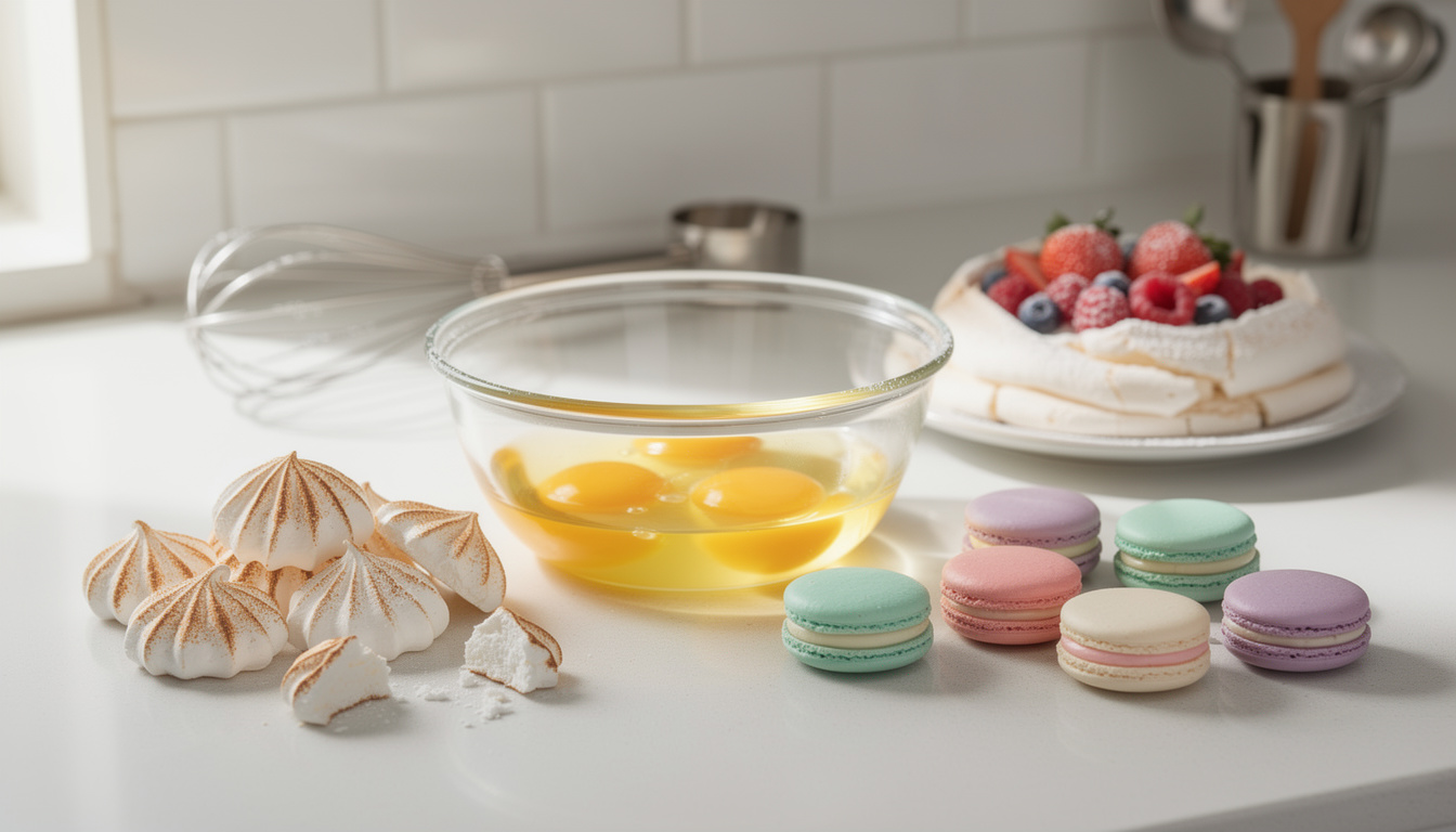 Que faire avec 4 blancs d’Ĺ“ufs : recettes sucrĂ©es faciles et gourmandes dĂ©couvrez des recettes sucrĂ©es faciles et gourmandes pour utiliser 4 blancs d'Ĺ“ufs, parfaites pour ne rien jeter et rĂ©galer toute la famille.