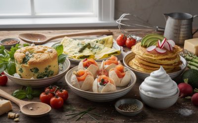 Que faire avec 6 blancs d’œufs : recettes salées originales et faciles
