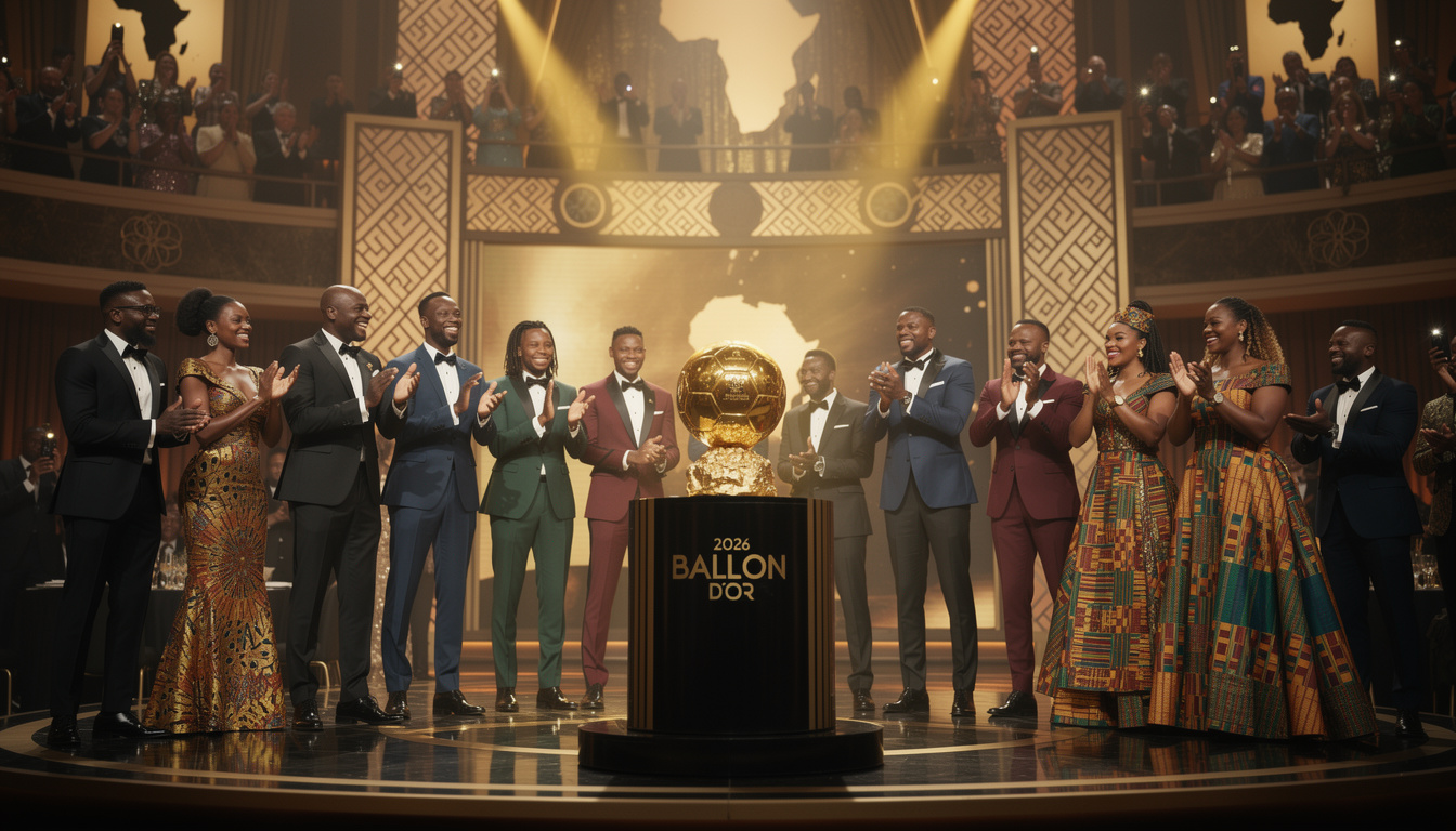 Tout savoir sur la cérémonie du ballon d’or africain en 2026 découvrez tout sur la cérémonie du ballon d'or africain 2026 : les nominés, le déroulement, les moments clés et l'impact de cet événement majeur du football africain.