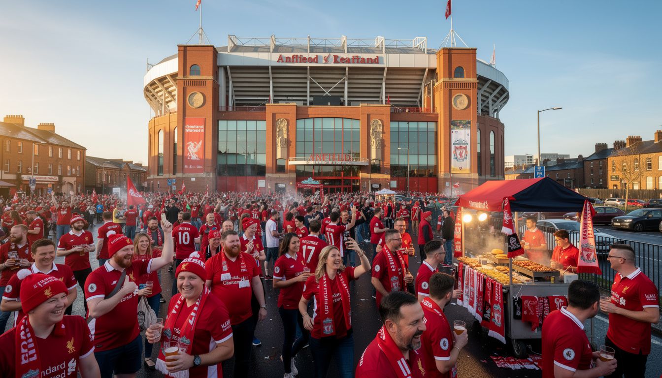 Aller voir un match à Liverpool : guide pratique pour une expérience inoubliable découvrez notre guide pratique pour vivre une expérience inoubliable lors d'un match à liverpool : conseils, informations et astuces pour profiter pleinement de votre visite dans cette ville passionnée de football.