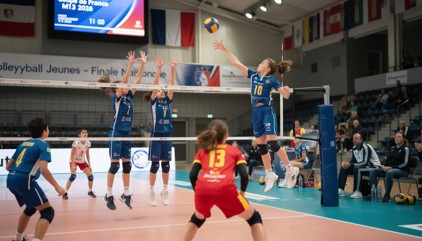 découvrez tout sur la coupe de france volley m13 2026 : calendrier, équipes, règles et moments forts de cette compétition junior incontournable.