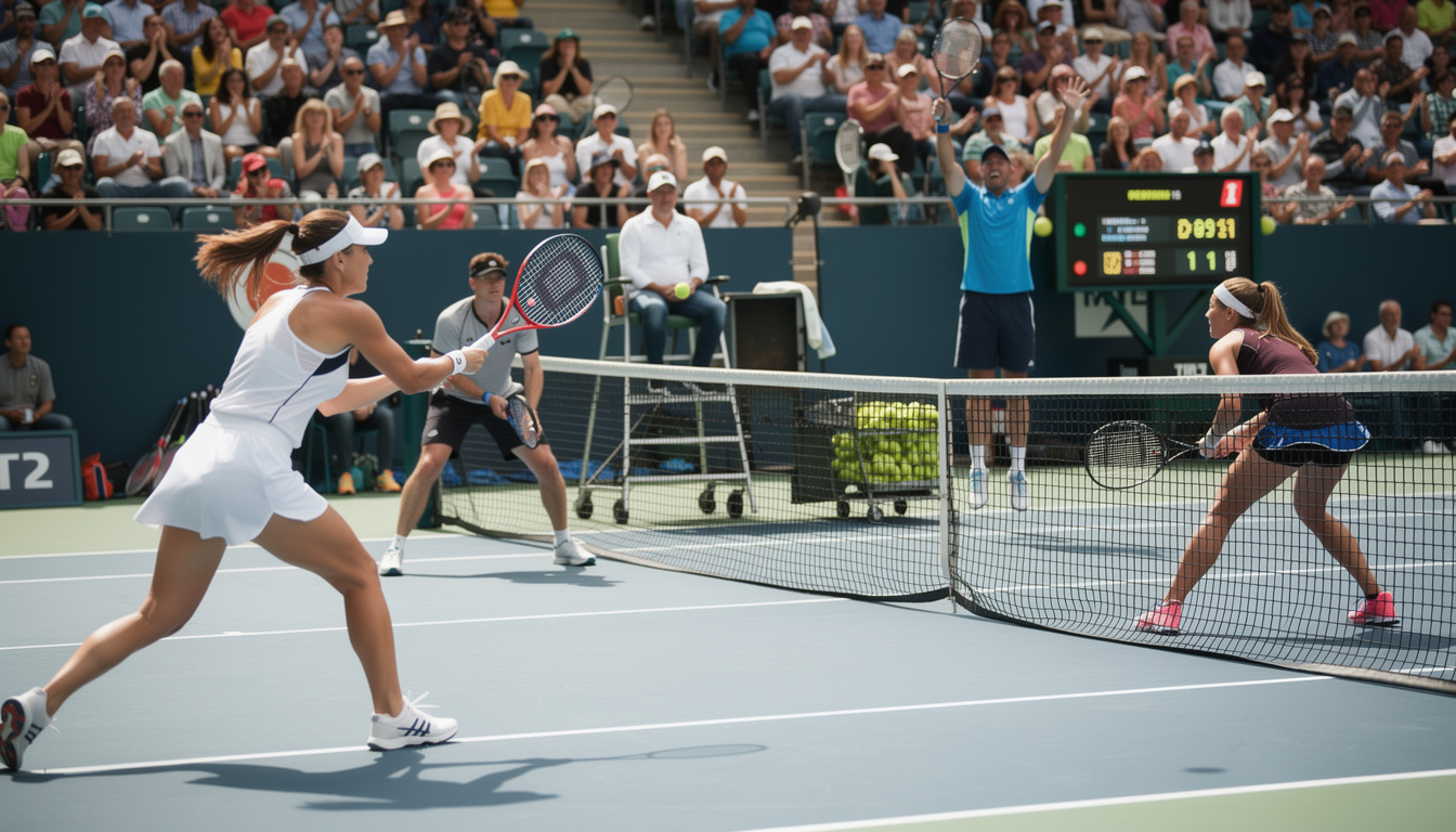 Matchs par équipe au tennis : comprendre les règles et les enjeux découvrez les règles essentielles des matchs par équipe au tennis et comprenez les enjeux stratégiques pour mieux apprécier ce format dynamique et convivial.