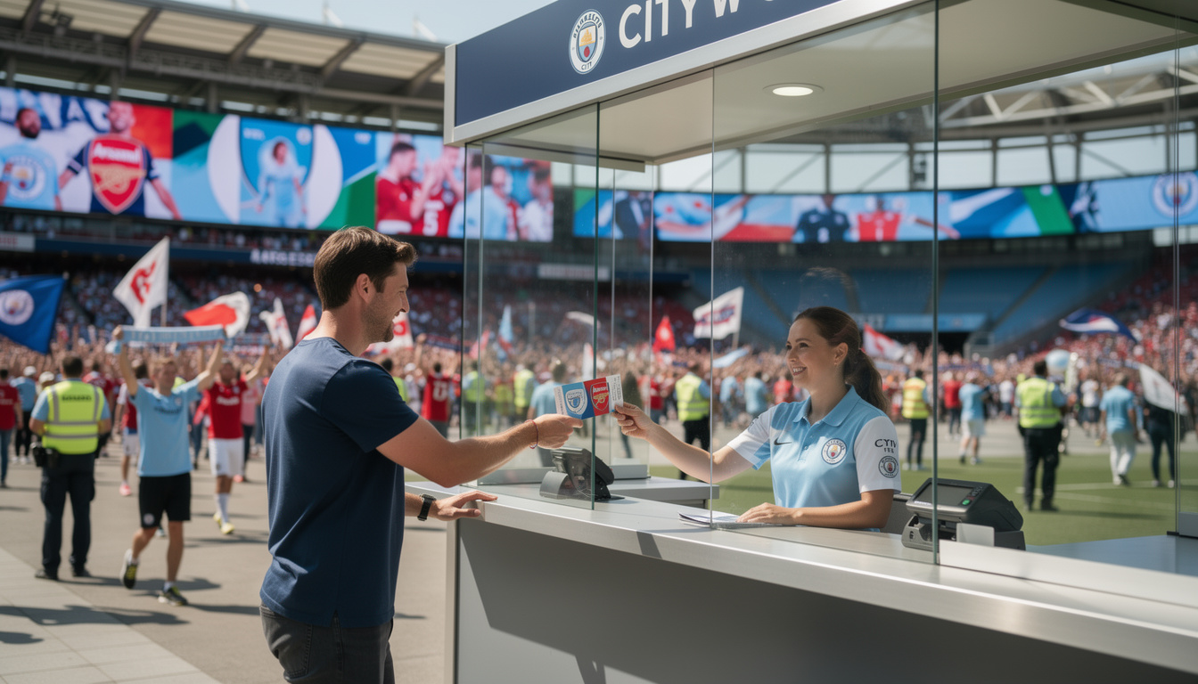 Où acheter un billet pour le match manchester city arsenal en 2026 découvrez où acheter vos billets pour le match manchester city vs arsenal en 2026. guide complet pour réserver vos places en toute sécurité et profiter de ce grand événement footballistique.