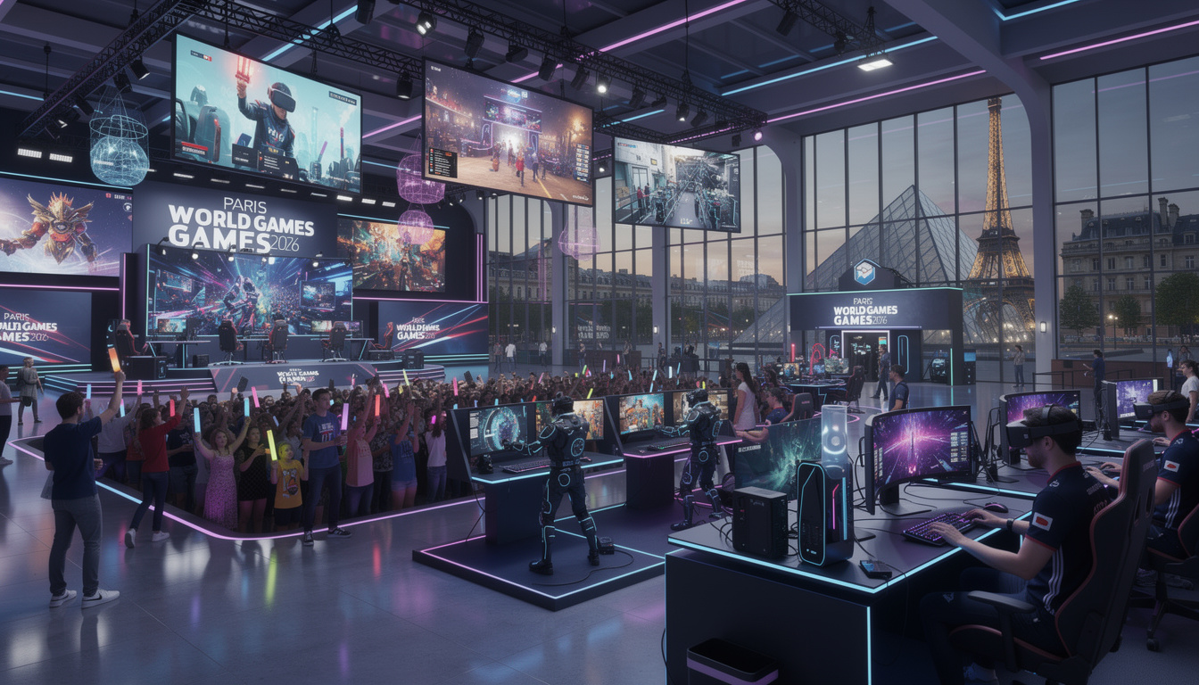 découvrez paris world games 2026, l'événement incontournable pour les passionnés de gaming avec tournois, nouveautés et rencontres exceptionnelles.